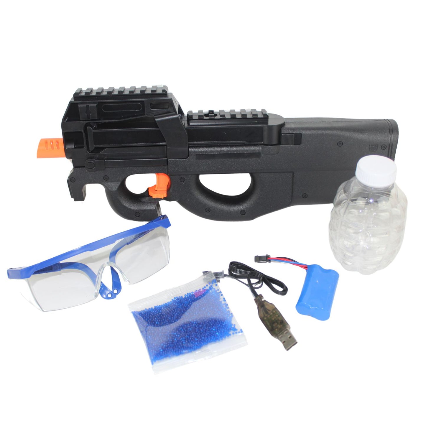 P90 Mini na vodní gelové kuličky černá