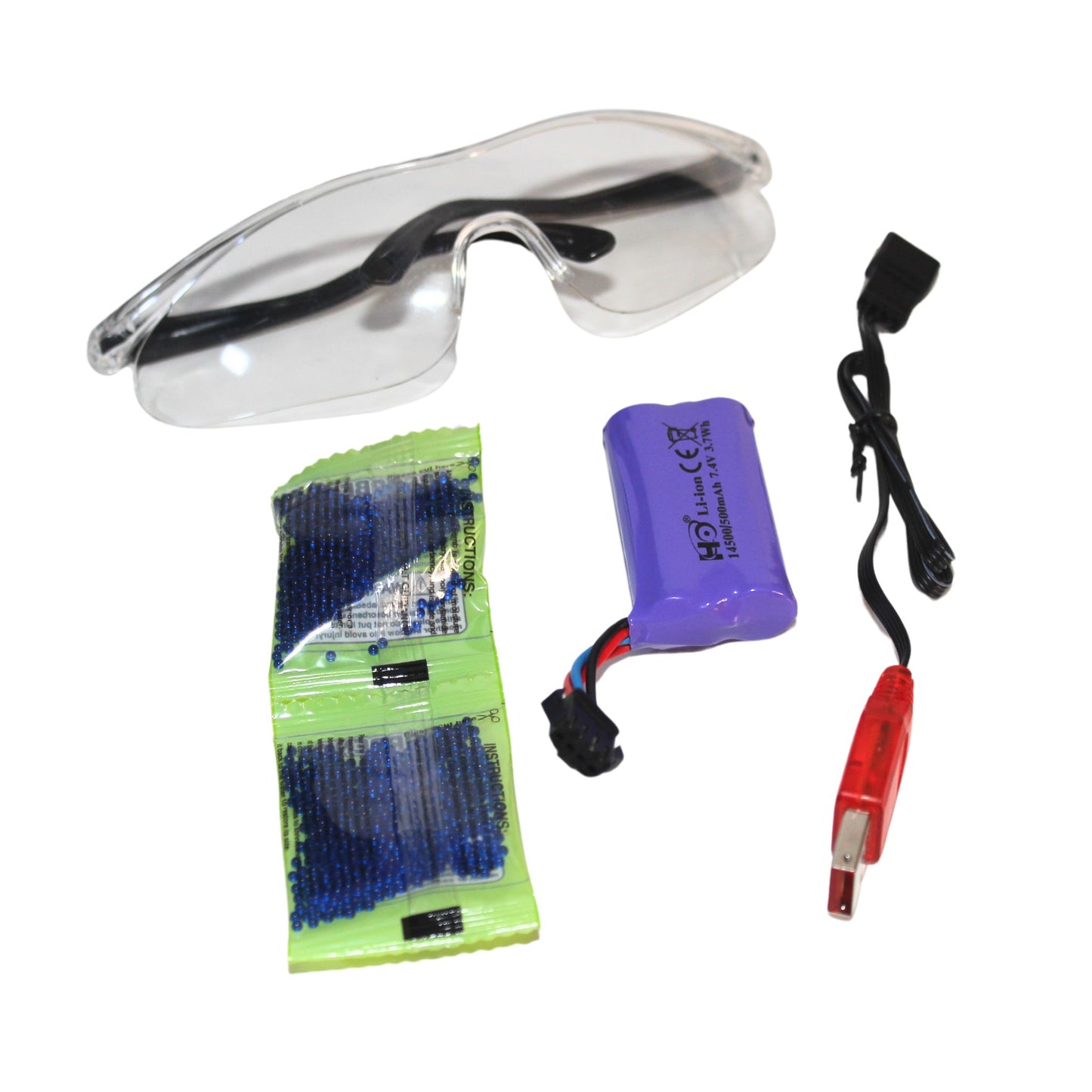 M416 ČERVENÁ pistole na vodní gelové kuličky