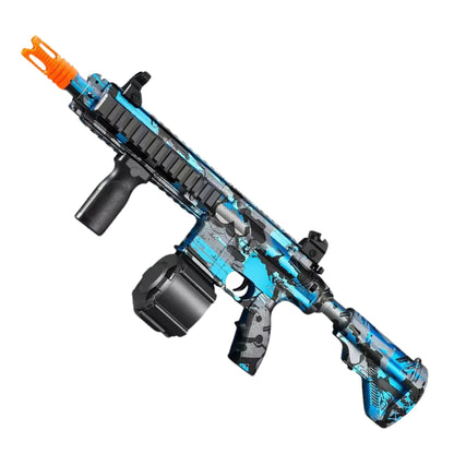 M416 MODRÁ MINI pistole na vodní gelové kuličky