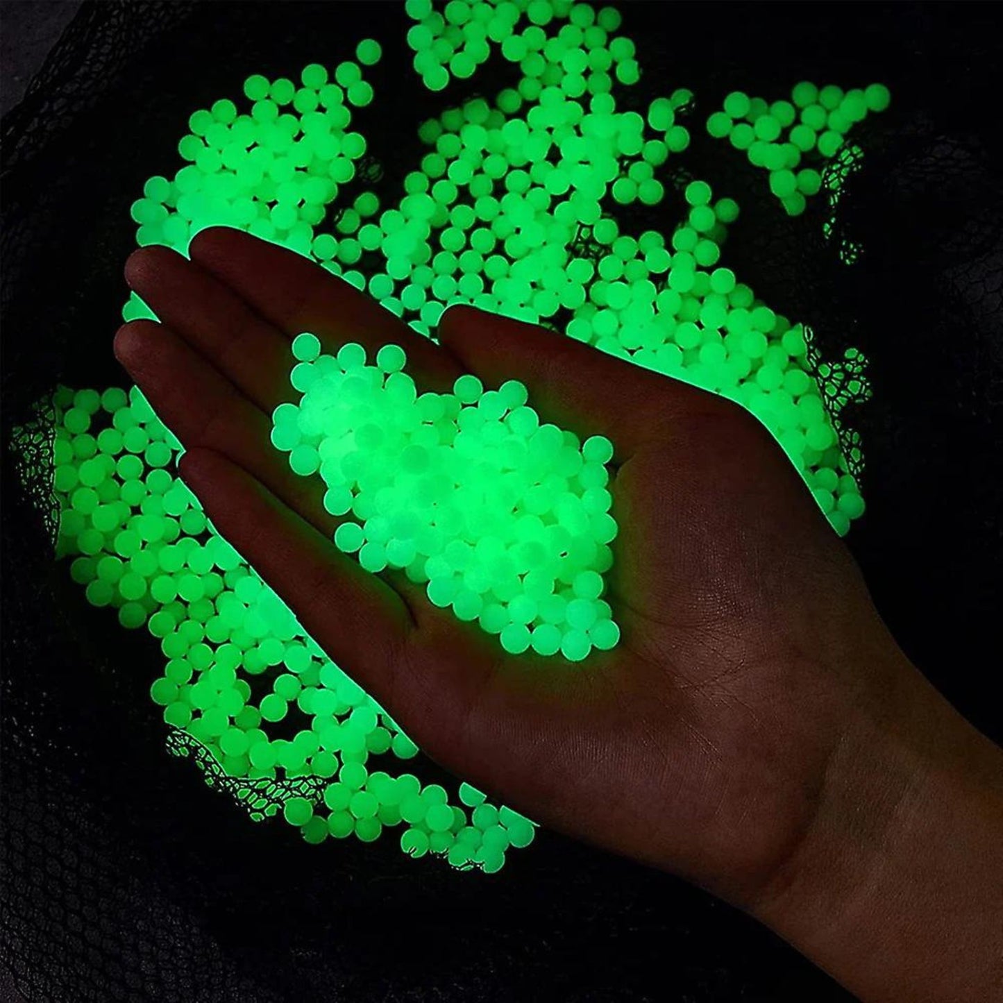 SVÍTÍCÍ vodní gelové kuličky (7-8 mm) - 10 000 kusů