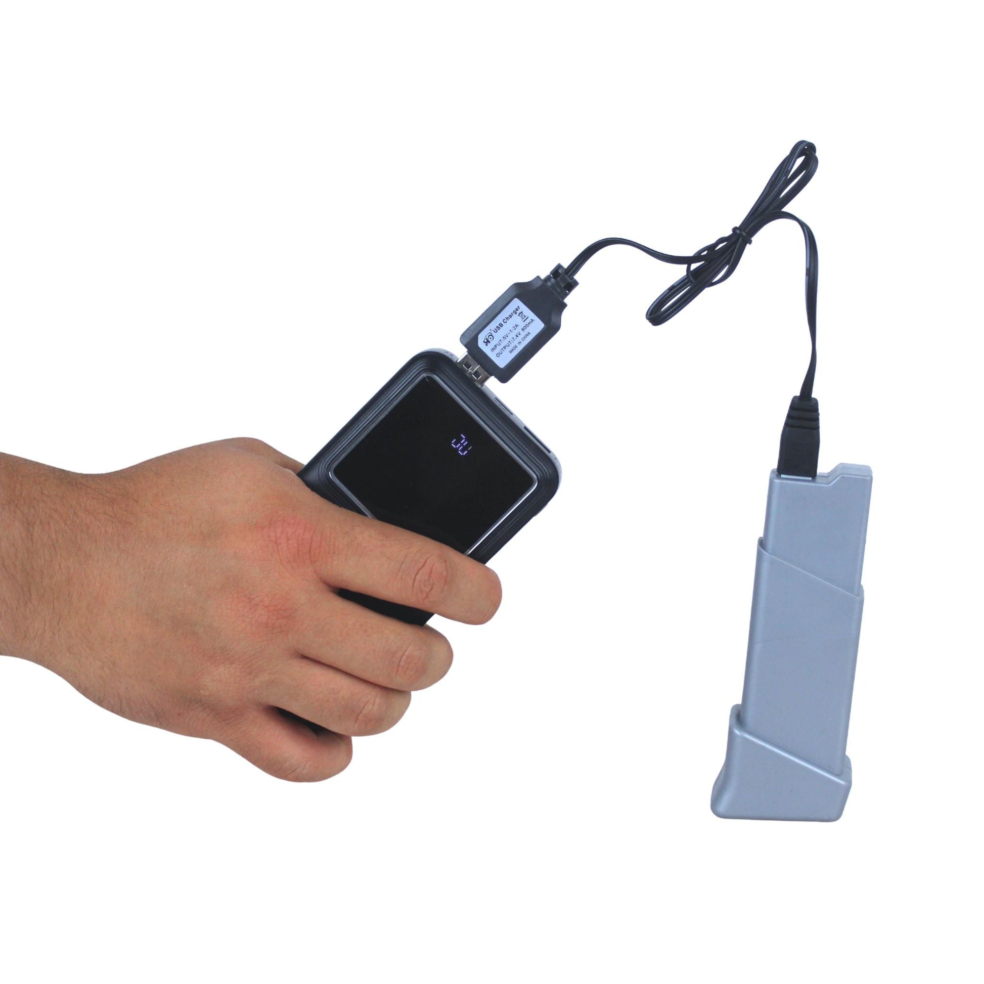 Glock Army – nabíjení přes USB