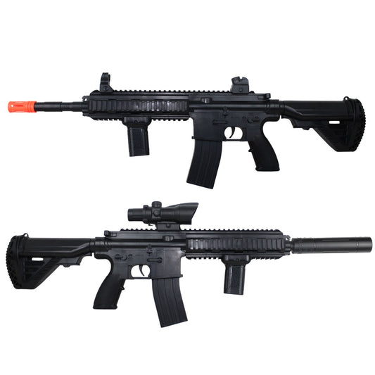 M416 ČERNÝ Blaster na Gelové Kuličky