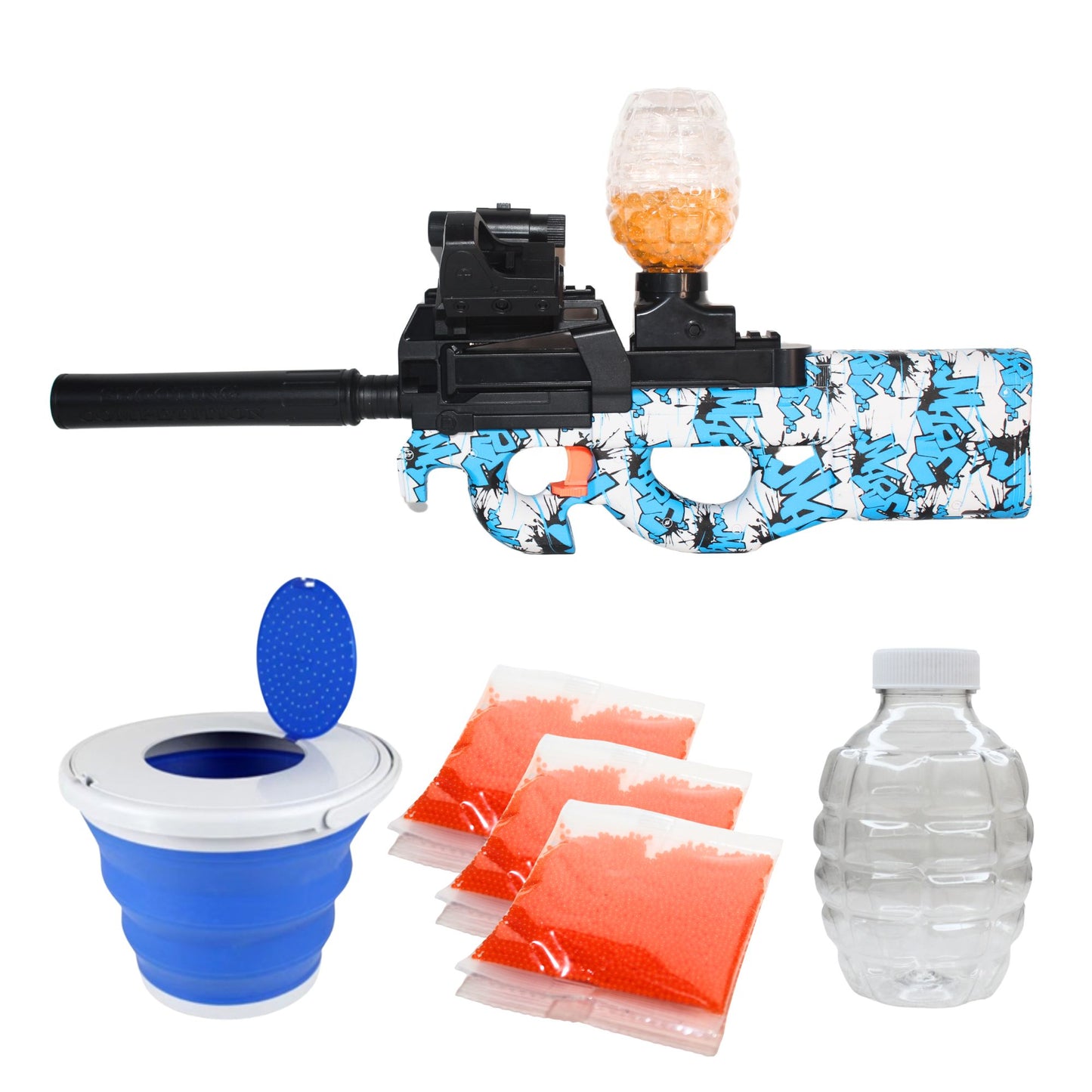 P90 MINI MODRÁ: Výhodný set