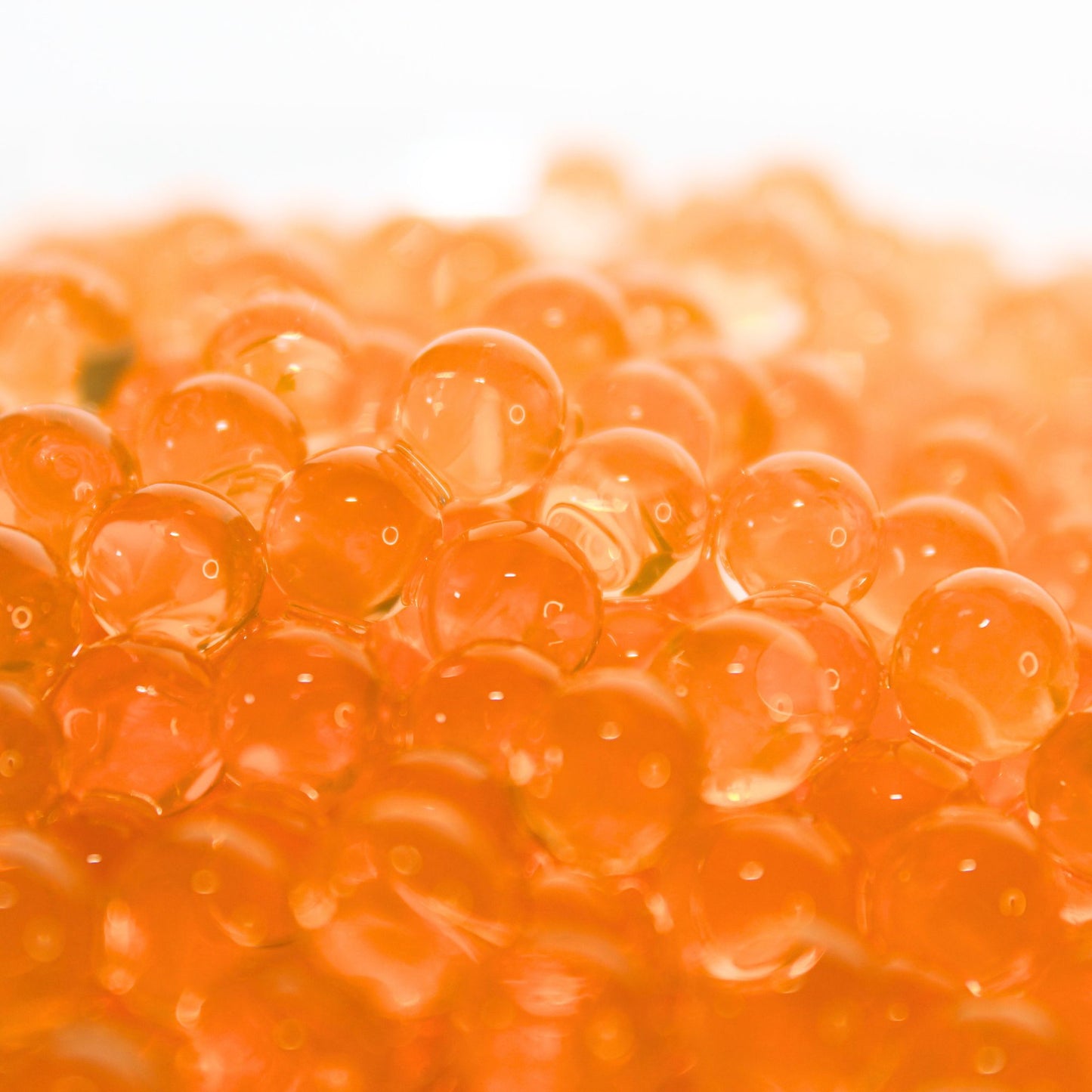 Vodní gelové kuličky (7-8 mm) - Oranžové (od 10 000 kusů)