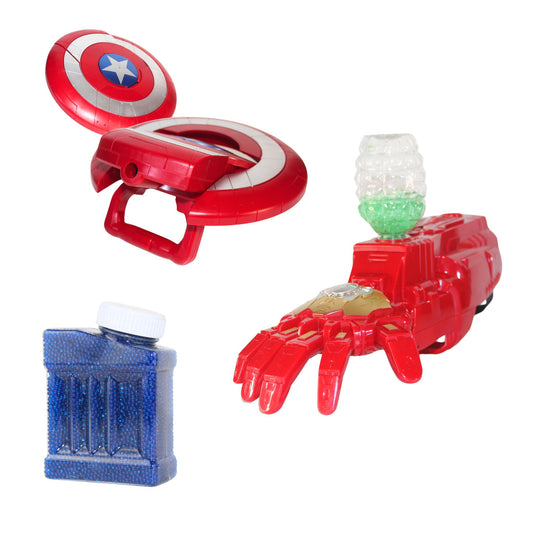 ŠTÍT A RUKA: Výhodný set pro superhrdiny